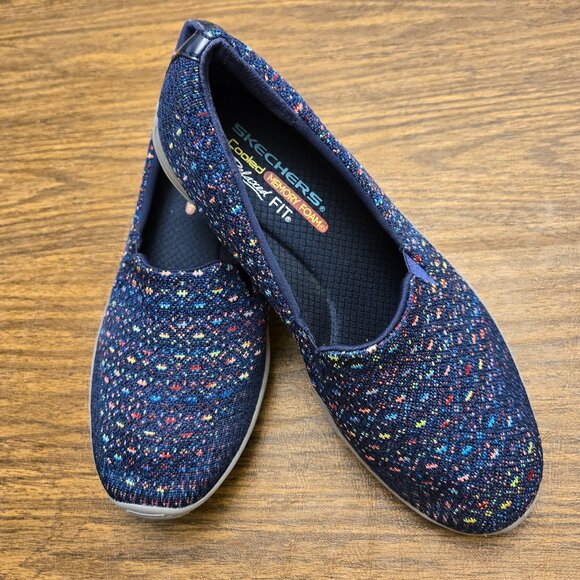 SKECHERS Relaxed Fit Women's "Reggae Fest" Wicker Slip-On Sneakers - Sz 7M - Picture 1 of 16